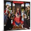 Triptych of John Donne, centerpiecE.-Hans Memling-Mounted Giclee Print