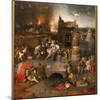 Triptych of Temptations - Central Part: the Temptation of Saint Anthony the Great (Or Saint Anthony-Hieronymus Bosch-Mounted Giclee Print