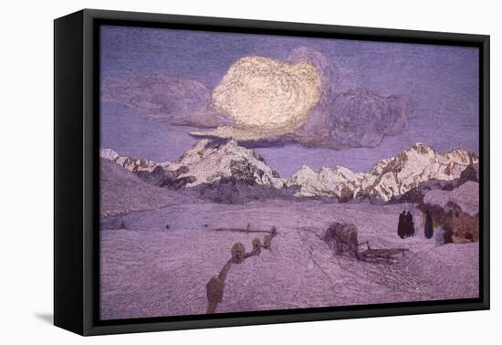 Triptych of the Alps, Death, Ca 1898-Giovanni Segantini-Framed Premier Image Canvas