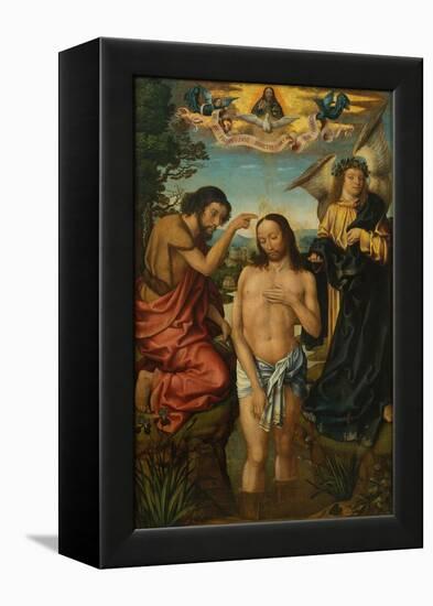 Triptych of the Baptism of Christ-null-Framed Premier Image Canvas