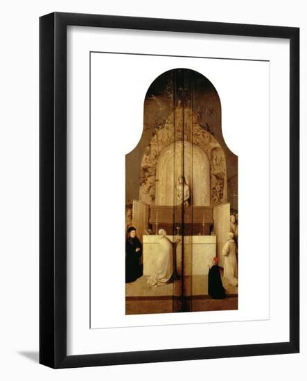 Triptych of the Epiphany (Mass of Saint Gregory)-Hieronymus Bosch-Framed Giclee Print