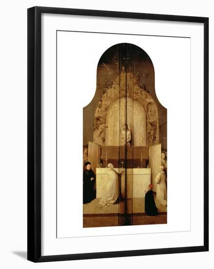 Triptych of the Epiphany (Mass of Saint Gregory)-Hieronymus Bosch-Framed Giclee Print