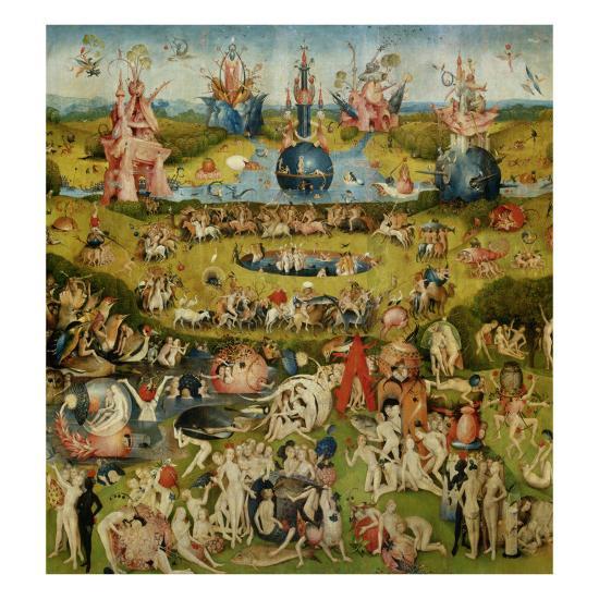 Triptych Of The Garden Of Earthly Delights Central Panel Giclee