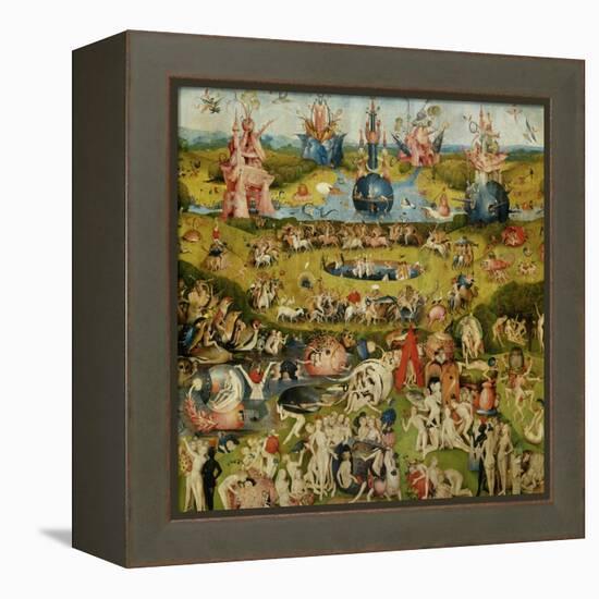 Triptych of the Garden of Earthly Delights, Central Panel-Hieronymus Bosch-Framed Premier Image Canvas