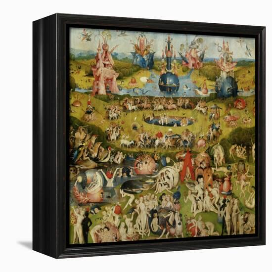 Triptych of the Garden of Earthly Delights, Central Panel-Hieronymus Bosch-Framed Premier Image Canvas