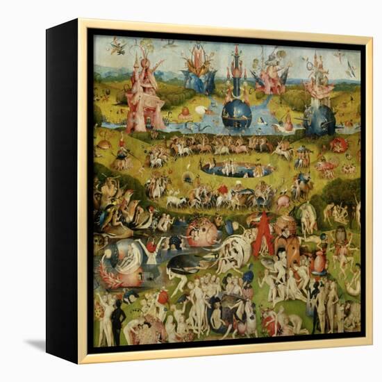 Triptych of the Garden of Earthly Delights, Central Panel-Hieronymus Bosch-Framed Premier Image Canvas