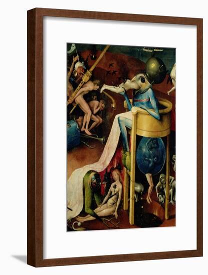 Triptych of the Garden of Earthly Delights (detail)-Hieronymus Bosch-Framed Giclee Print