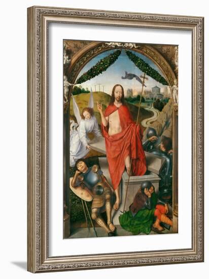 Triptych of the Resurrection-Hans Memling-Framed Giclee Print