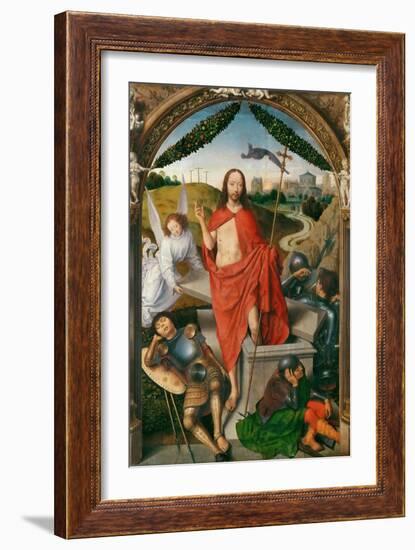 Triptych of the Resurrection-Hans Memling-Framed Giclee Print