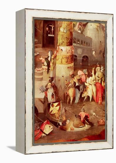 Triptych of the Temptation of St. Anthony, Detail of the Lower Right Hand Side-Hieronymus Bosch-Framed Premier Image Canvas