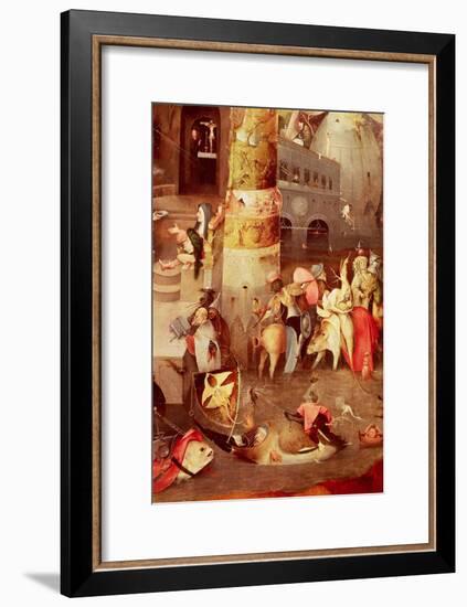 Triptych of the Temptation of St. Anthony, Detail of the Lower Right Hand Side-Hieronymus Bosch-Framed Giclee Print