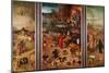 Triptych of the Temptation of St. Anthony-Hieronymus Bosch-Mounted Giclee Print