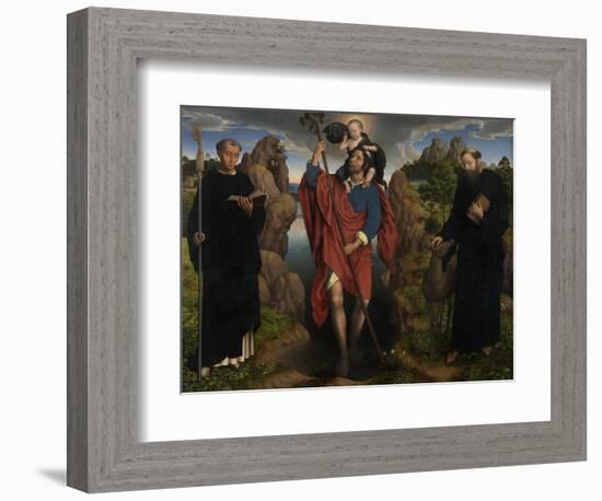 Triptych of Willem Moreel, 1484-Hans Memling-Framed Giclee Print