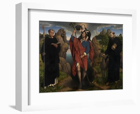 Triptych of Willem Moreel, 1484-Hans Memling-Framed Giclee Print