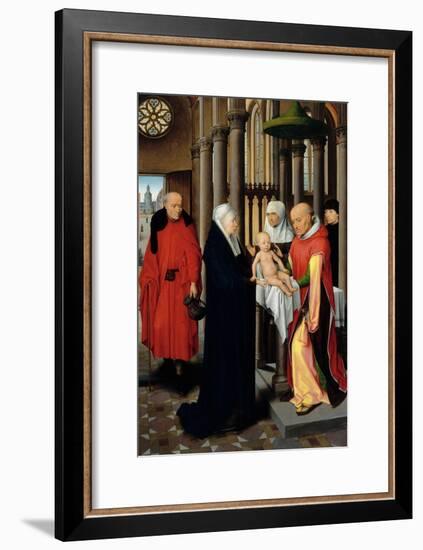 Triptych, Presentation in the Temple-Hans Memling-Framed Giclee Print