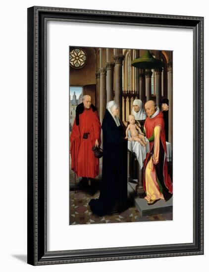 Triptych, Presentation in the Temple-Hans Memling-Framed Giclee Print