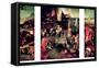 Triptych: the Temptation of St. Anthony-Hieronymus Bosch-Framed Premier Image Canvas