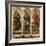 Triptych with St. Anthony Abbot, St. Roch, and St. Catherine of Alexandria-Sandro Botticelli-Framed Giclee Print