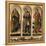 Triptych with St. Anthony Abbot, St. Roch, and St. Catherine of Alexandria-Sandro Botticelli-Framed Premier Image Canvas
