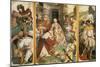 Triptych with the Adoration of the Magi-Gaudenzio Ferrari-Mounted Giclee Print