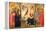 Triptych with the Annunciation and Saints Lawrence, Benedict, John the Baptist and Nicholas-Giovanni dal Ponte-Framed Premier Image Canvas