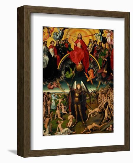 Triptych with the Last Judgement-Hans Memling-Framed Giclee Print