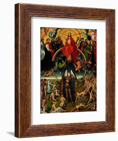 Triptych with the Last Judgement-Hans Memling-Framed Giclee Print