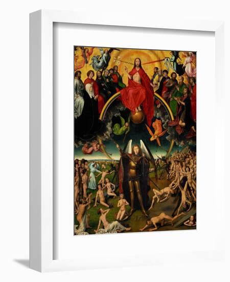 Triptych with the Last Judgement-Hans Memling-Framed Giclee Print