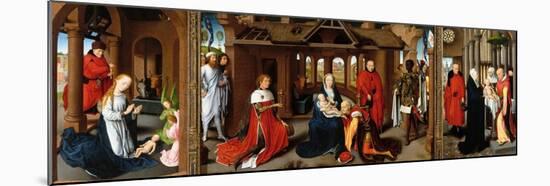 Triptych-Hans Memling-Mounted Giclee Print