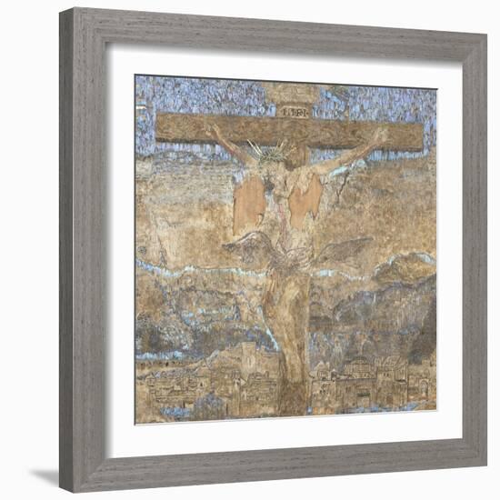 Triptyque de la Crucifixion-null-Framed Giclee Print