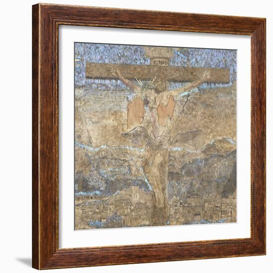 Triptyque de la Crucifixion-null-Framed Giclee Print