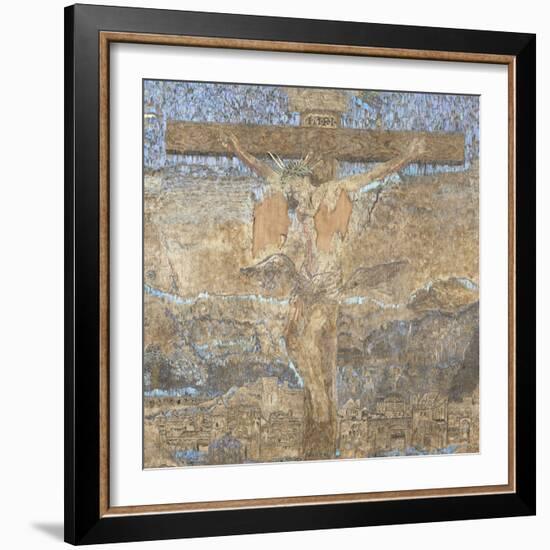 Triptyque de la Crucifixion-null-Framed Giclee Print