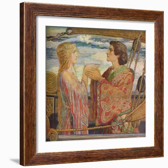 'Tristan and Isolde', 1912-John Duncan-Framed Giclee Print