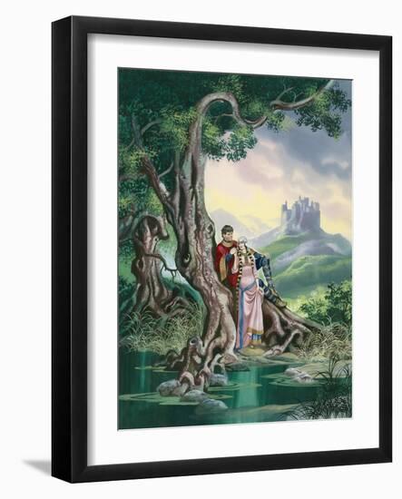 Tristan and Isolde-Ron Embleton-Framed Giclee Print