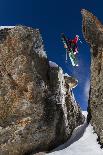 Kilian Jornet training above Montenvers-Tristan Shu-Photographic Print