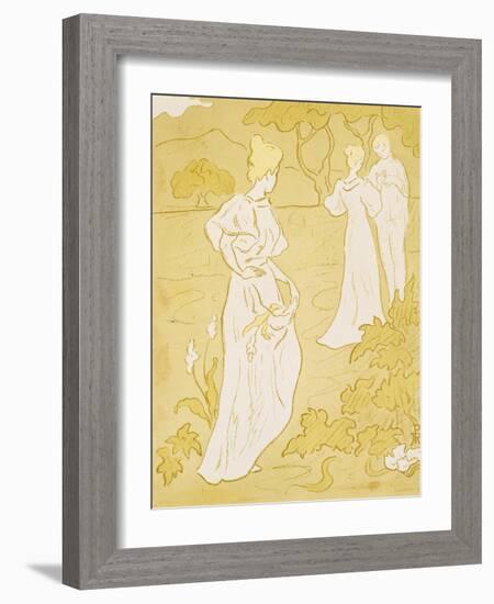 Tristesse (Sadness), 1896 (Lithograph in Colours)-Paul Ranson-Framed Giclee Print