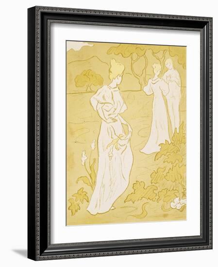 Tristesse (Sadness), 1896 (Lithograph in Colours)-Paul Ranson-Framed Giclee Print