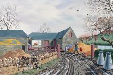 Barns in Winter, 1943-Tristram Paul Hillier-Giclee Print