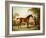 Tristram Shandy, a Bay Racehorse Held by a Groom in an Extensive Landscape, C.1760-George Stubbs-Framed Giclee Print