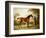 Tristram Shandy, a Bay Racehorse Held by a Groom in an Extensive Landscape, circa 1760-George Stubbs-Framed Giclee Print