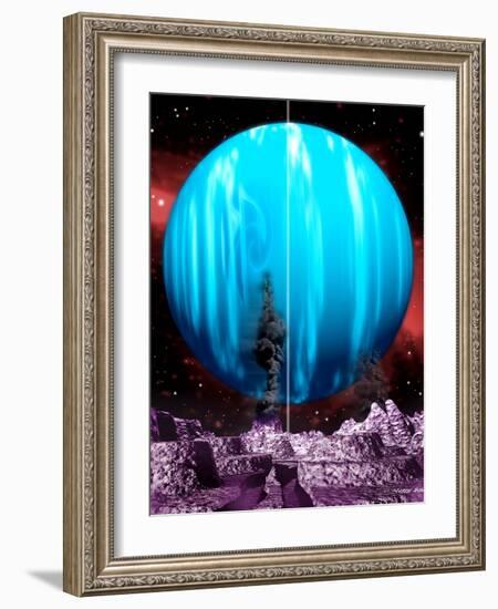 Triton And Neptune-Victor Habbick-Framed Photographic Print