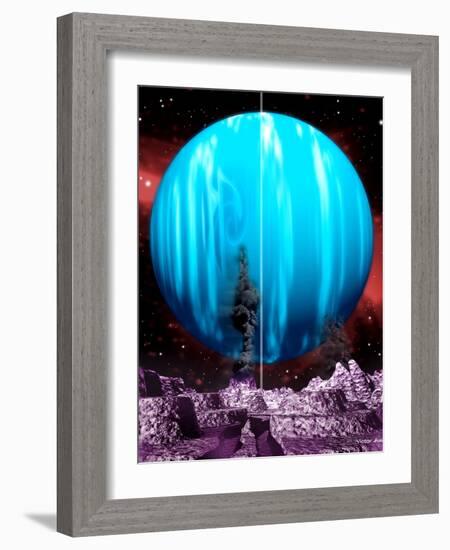 Triton And Neptune-Victor Habbick-Framed Photographic Print