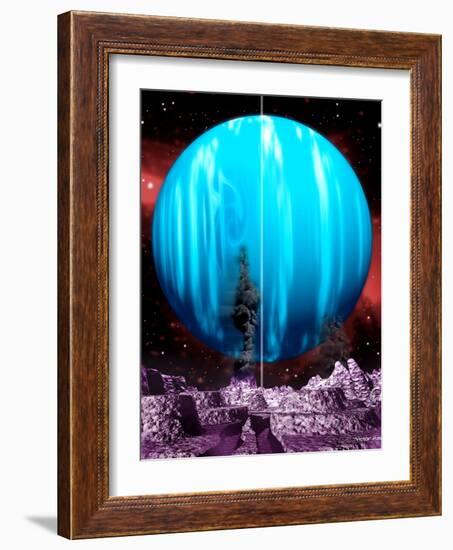 Triton And Neptune-Victor Habbick-Framed Photographic Print