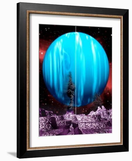Triton And Neptune-Victor Habbick-Framed Photographic Print