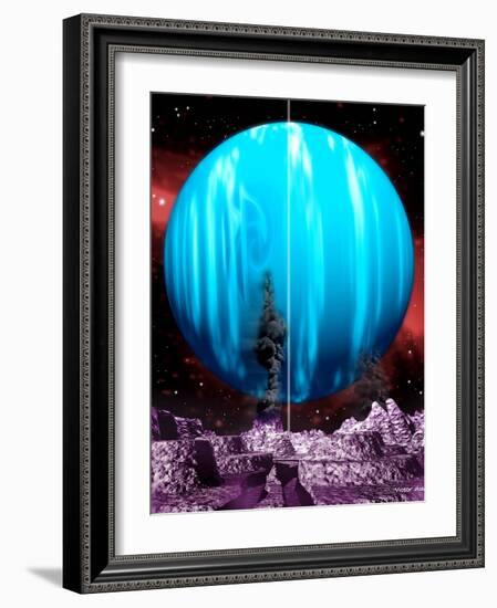 Triton And Neptune-Victor Habbick-Framed Photographic Print