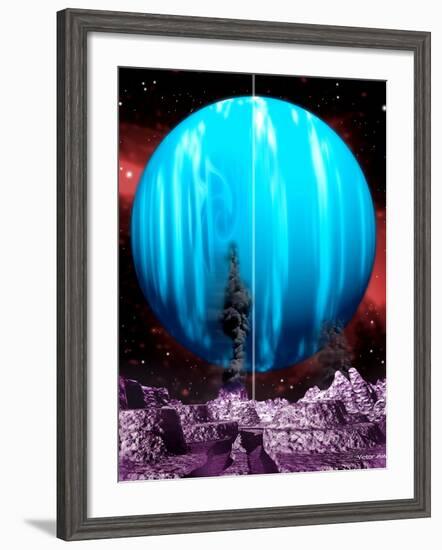 Triton And Neptune-Victor Habbick-Framed Photographic Print