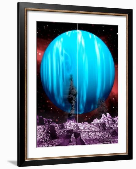 Triton And Neptune-Victor Habbick-Framed Photographic Print