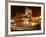 Tritone Fountain at Night, Rome, Italy-George Oze-Framed Photographic Print