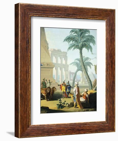 Triumph of America, Circa 1760-Giuseppe Zocchi-Framed Giclee Print