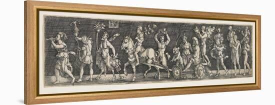 Triumph of Bacchus, 1534-null-Framed Premier Image Canvas